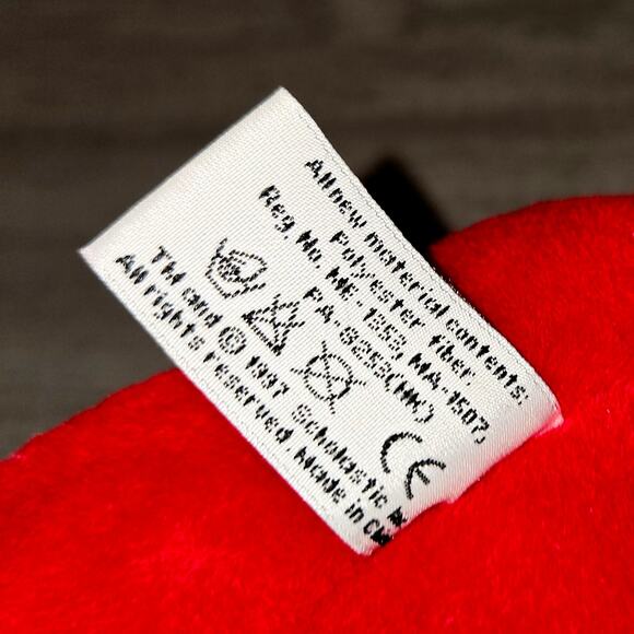 Vintage CLIFFORD THE BIG RED DOG 8"  Scholastic Side Kicks Plush 1997 - Picture 10 of 11